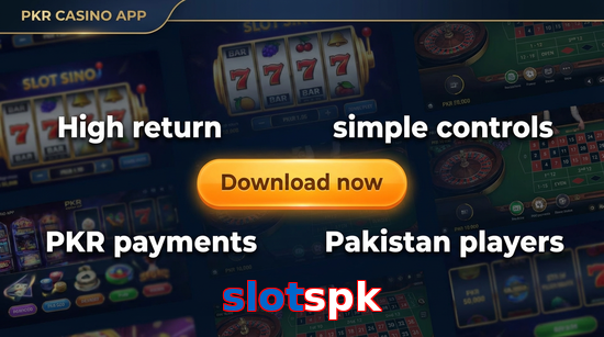 Main screen of Slotspk gamedownload page for PK players